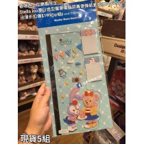 (出清) 香港迪士尼樂園限定 Stella lou 夏日造型圖案電腦屏幕便條紙套裝 (BP0020)